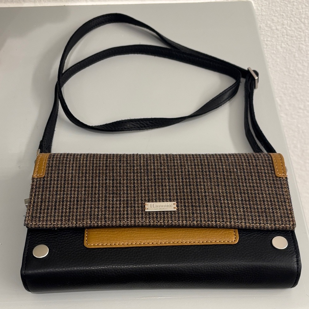 Hammitt AJ Black and Brown Crossbody Bag